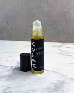 Amber Incense Roller Ball -  Golden Jojoba Oil
